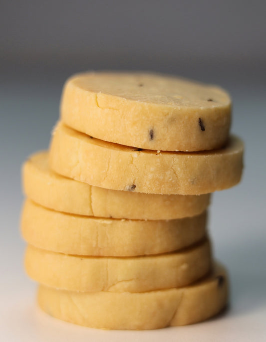 Biscuiți sărați cu telemea și chimen 100g
