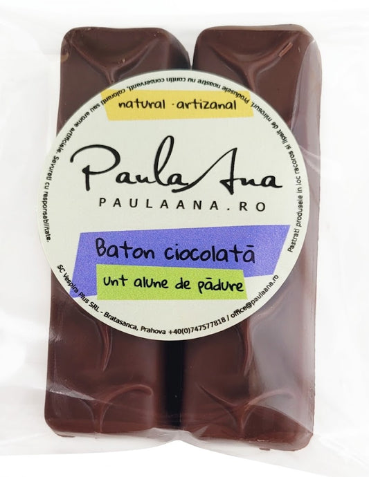 Batoane de ciocolată cu unt de alune pădure 76g