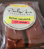 Baton de ciocolată cu unt de arahide 2 x 38g