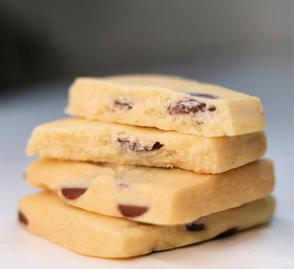 Biscuiți fragezi cu unt și ciocolată 100g