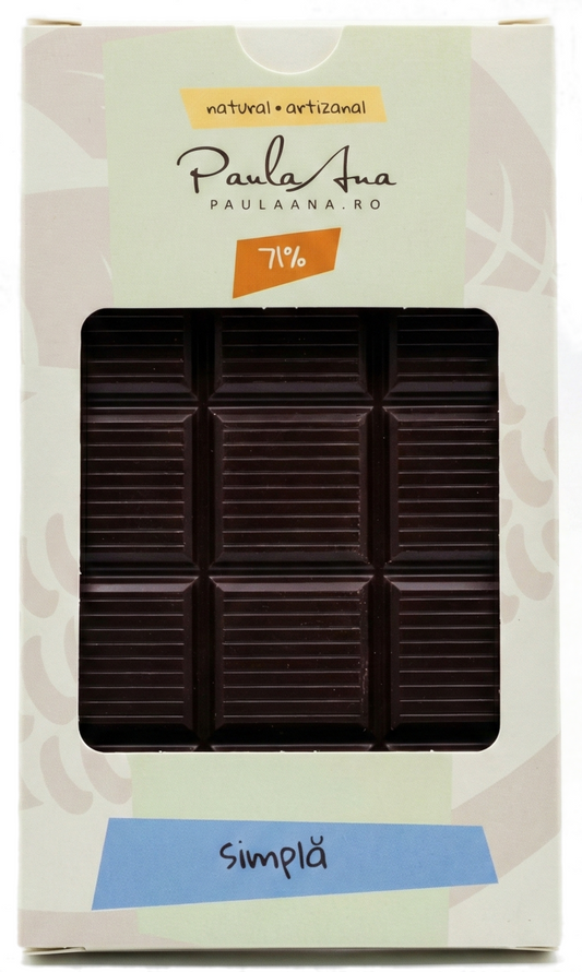 Tabletă de ciocolată neagră 100g
