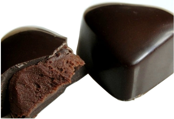 Praline de ciocolata neagra